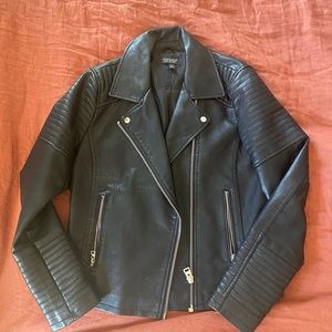 TOPSHOP FAUX LEATHER JACKET
